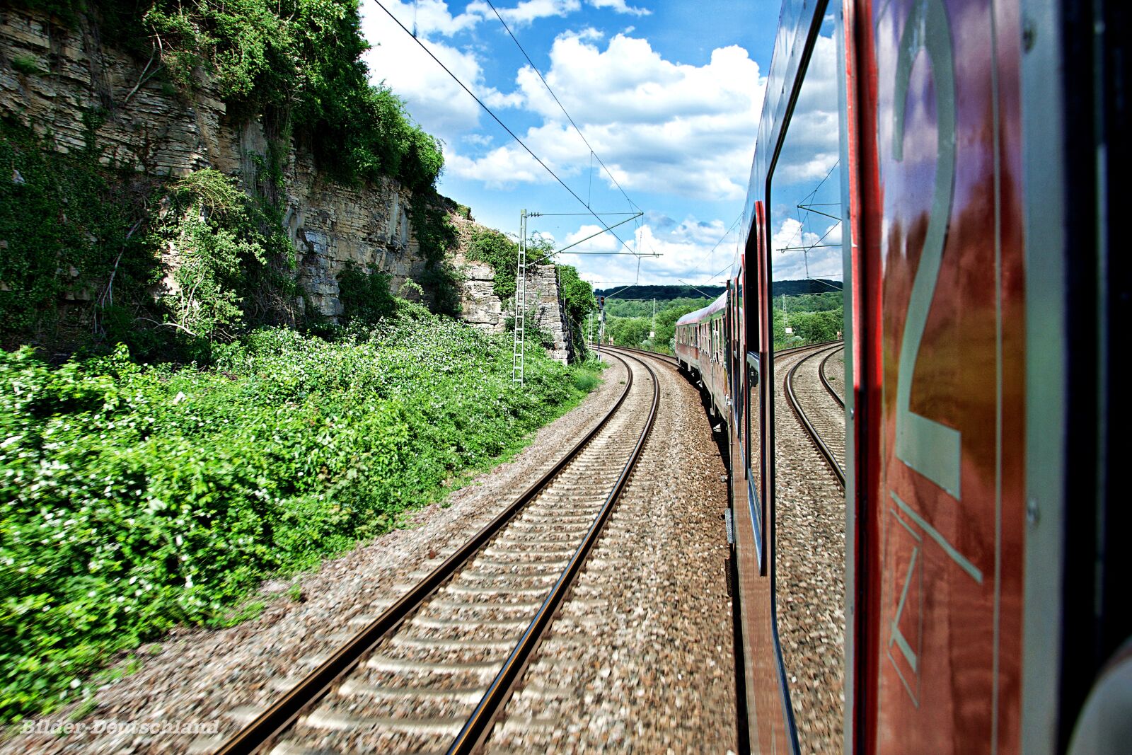Nikon D5300 sample photo. Train, on the go photography