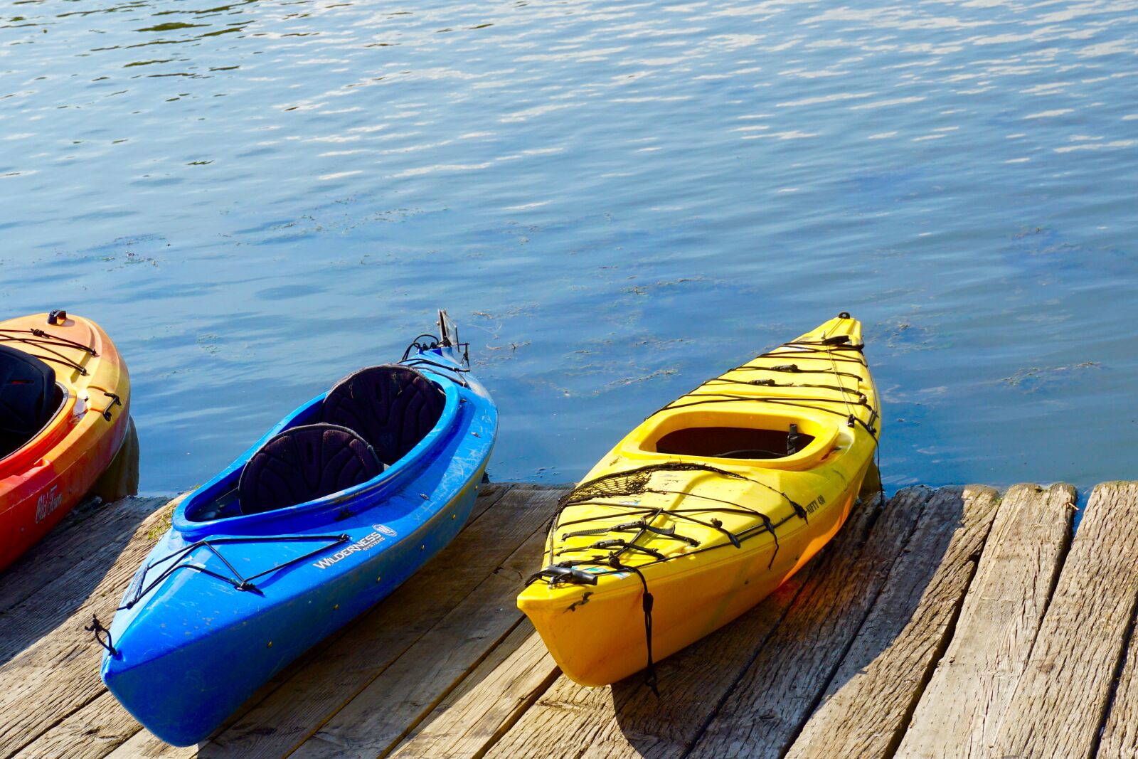 Sony a5100 sample photo. Kayak, boat, water photography