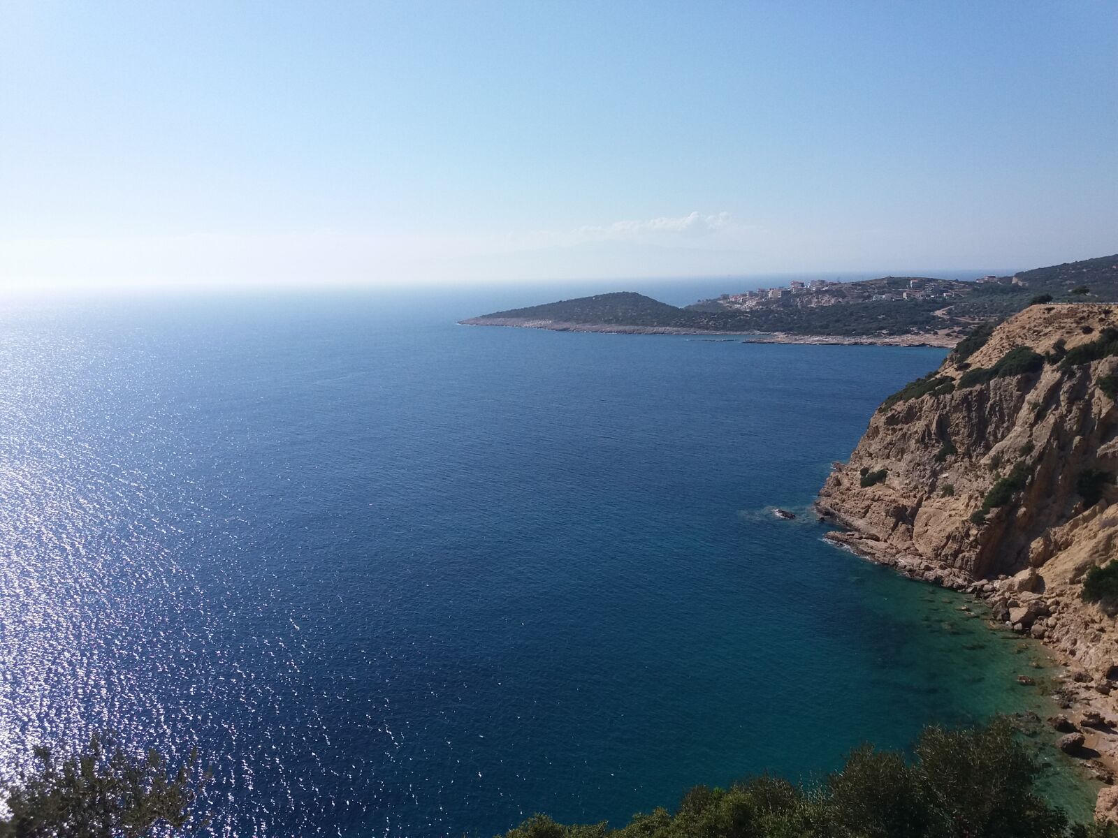Samsung Galaxy J5 sample photo. Beach, greece, mountain, summer photography