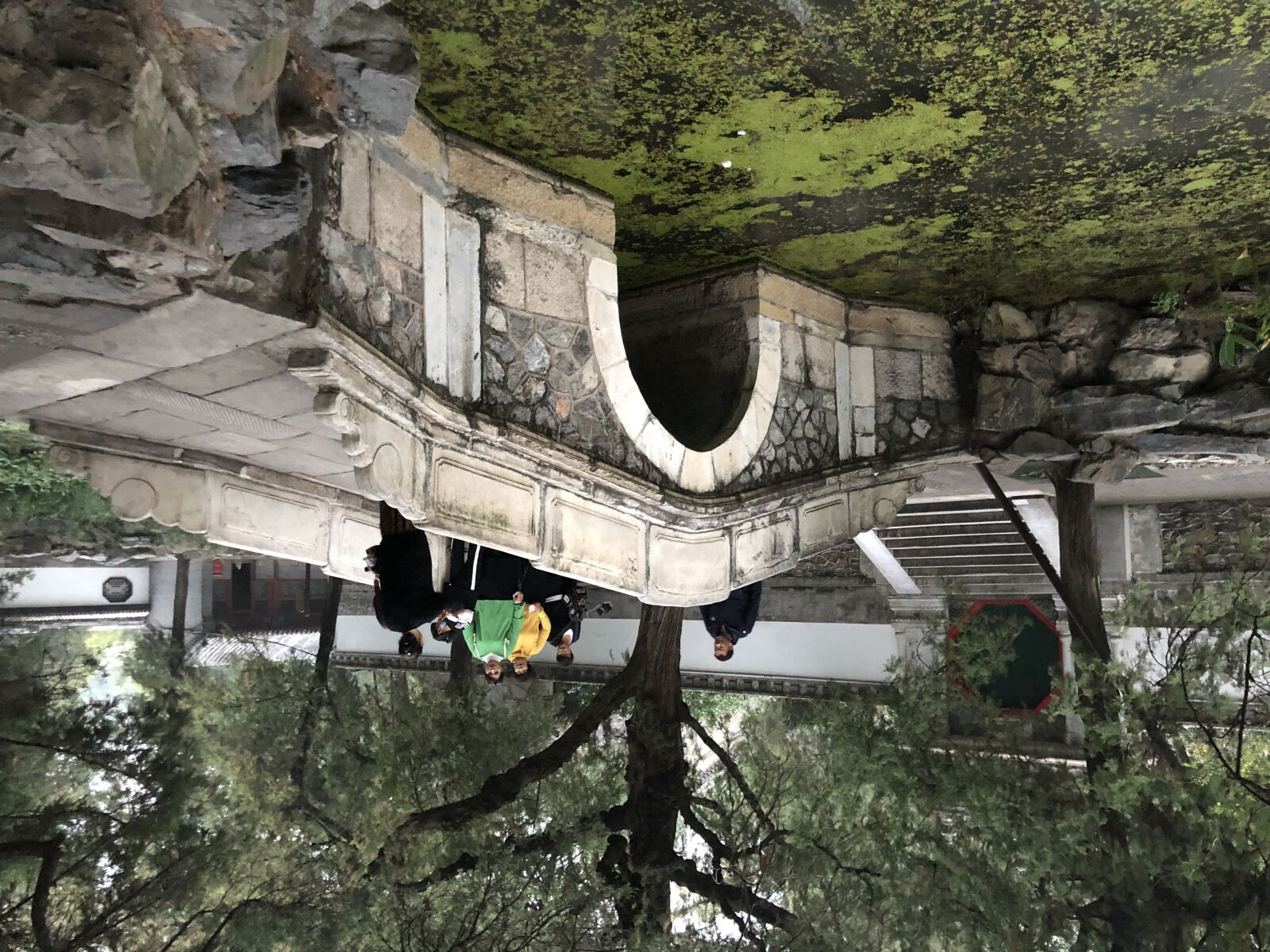 iPhone X back dual camera 4mm f/1.8 sample photo. Bridge, china, stone, tourism photography