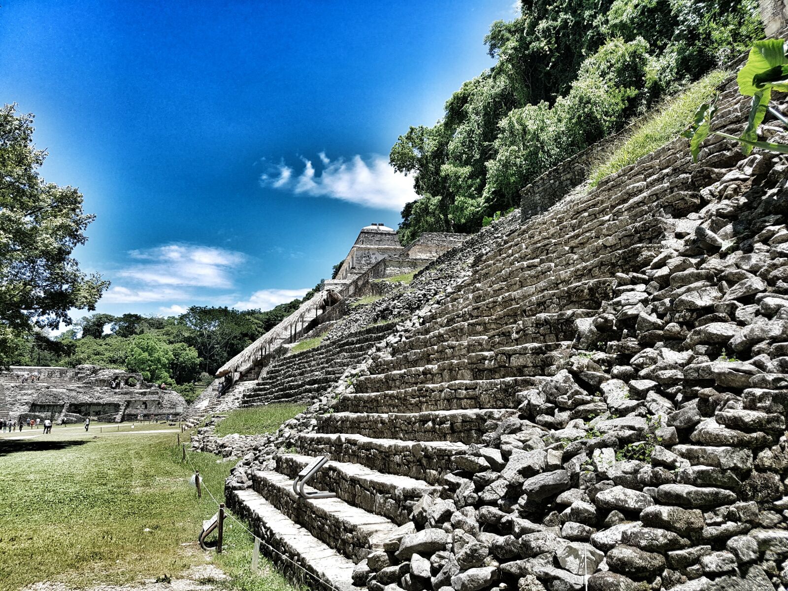 Samsung Galaxy S7 Edge sample photo. Pyramids, palenque, landscape photography