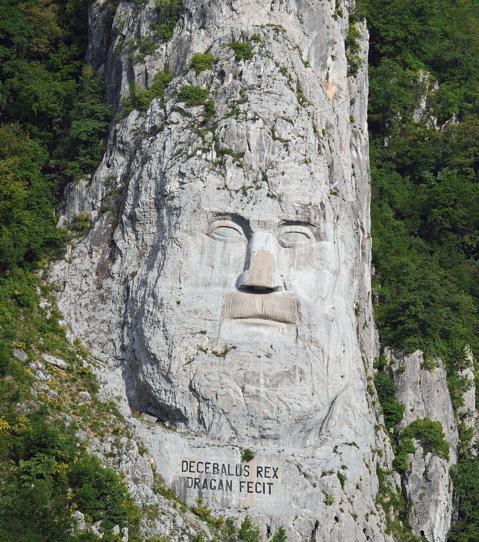 Panasonic Lumix DMC-GH3 sample photo. Face, stone, king decebalus photography