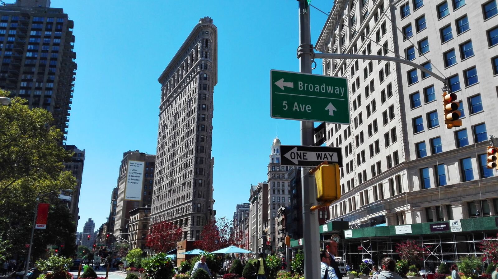HUAWEI P8 Lite sample photo. Flatiron, building, new york photography