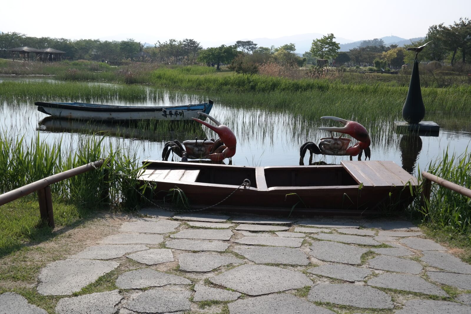 Samsung NX300 sample photo. Suncheon wetland, times, sculpture photography