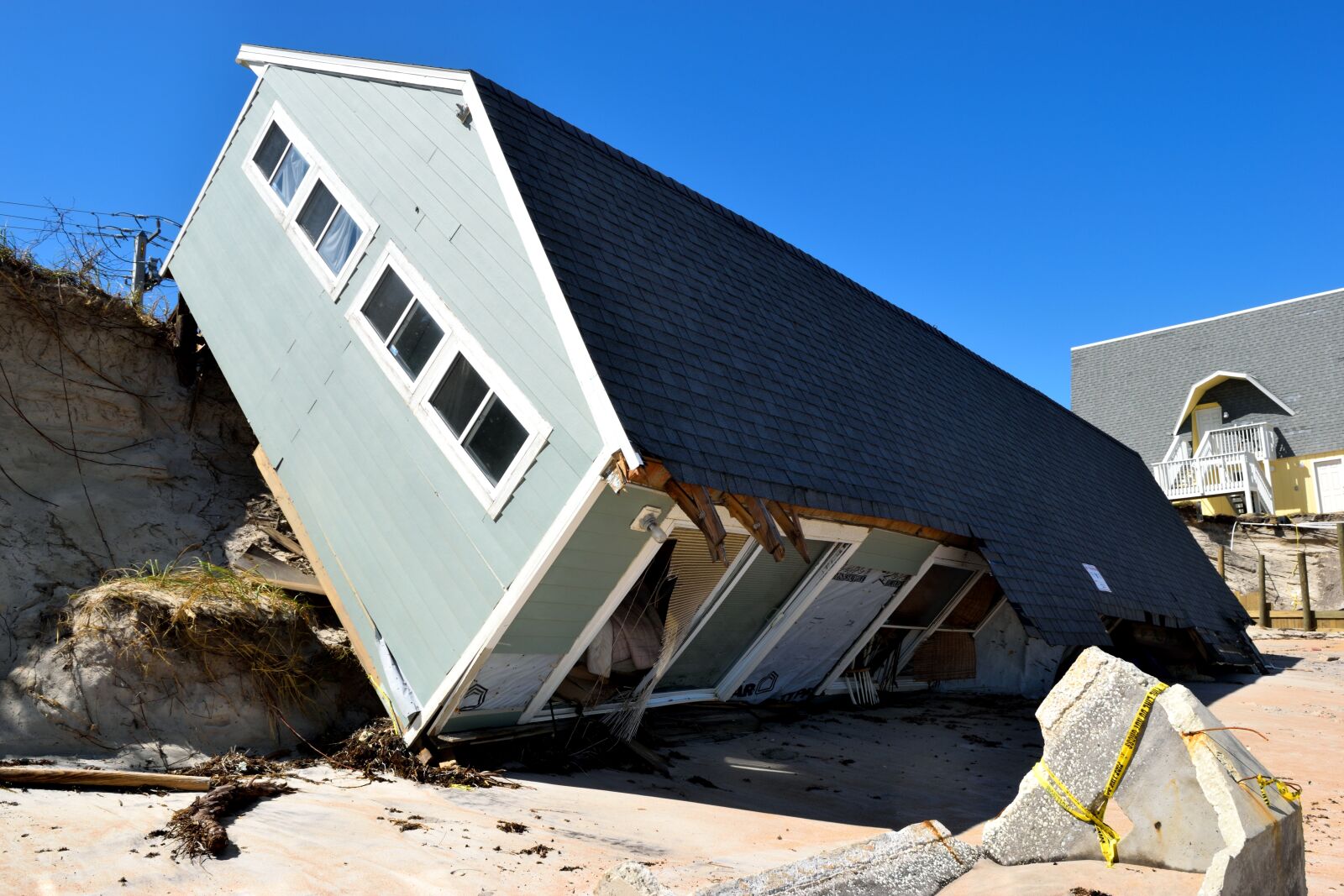 Nikon D3300 sample photo. Hurricane irma, home destruction photography