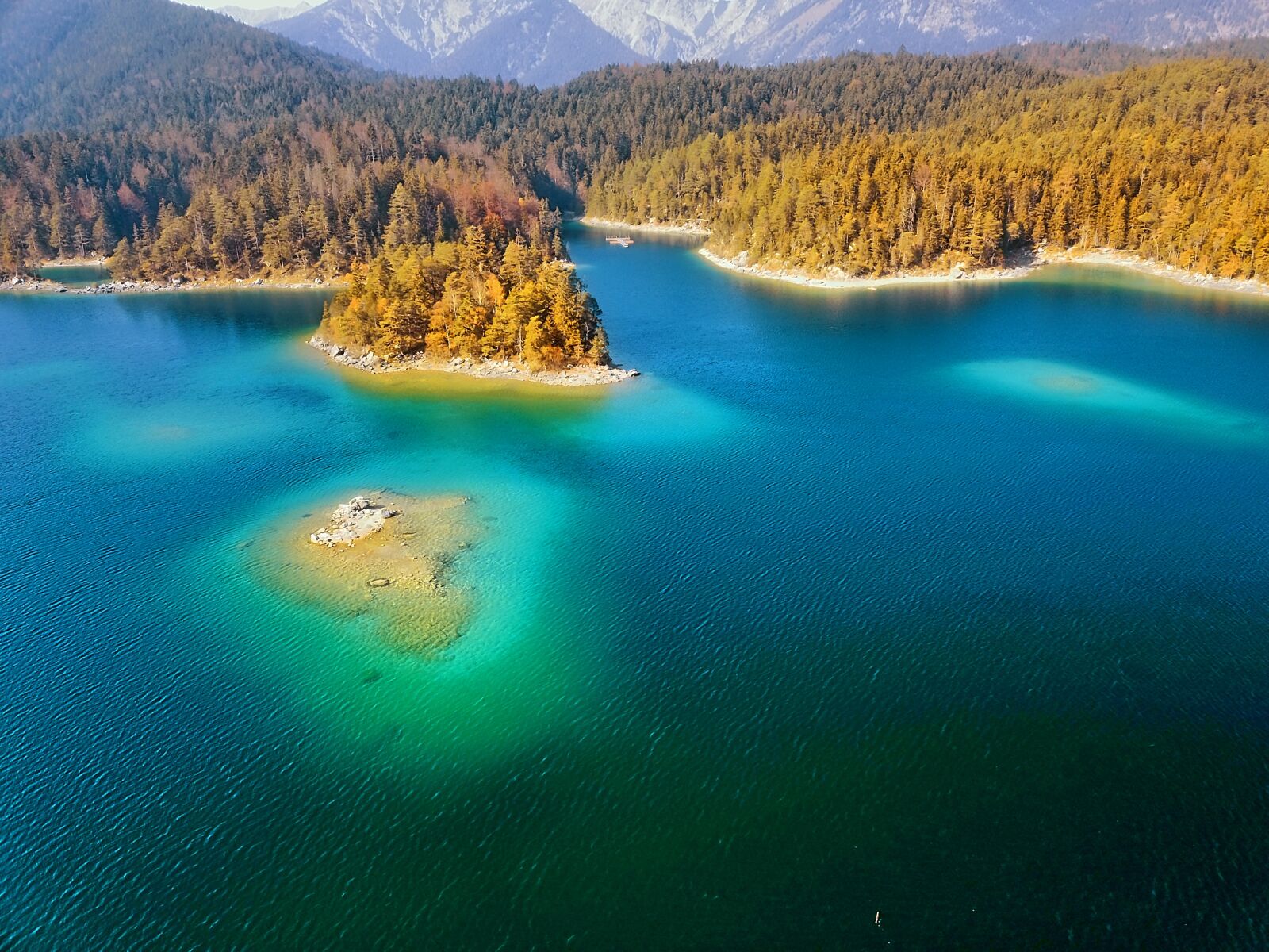 DJI FC220 sample photo. Eibsee, grainau, bavaria photography
