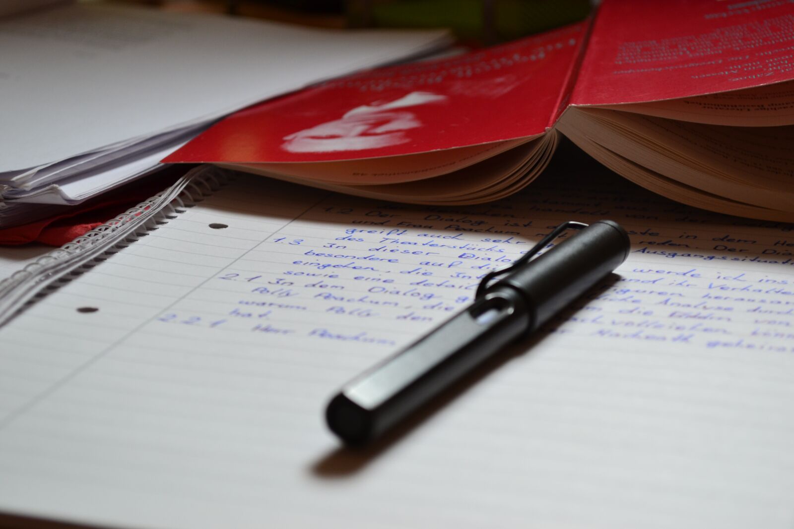 Nikon D3100 sample photo. Filler, desk, paper photography