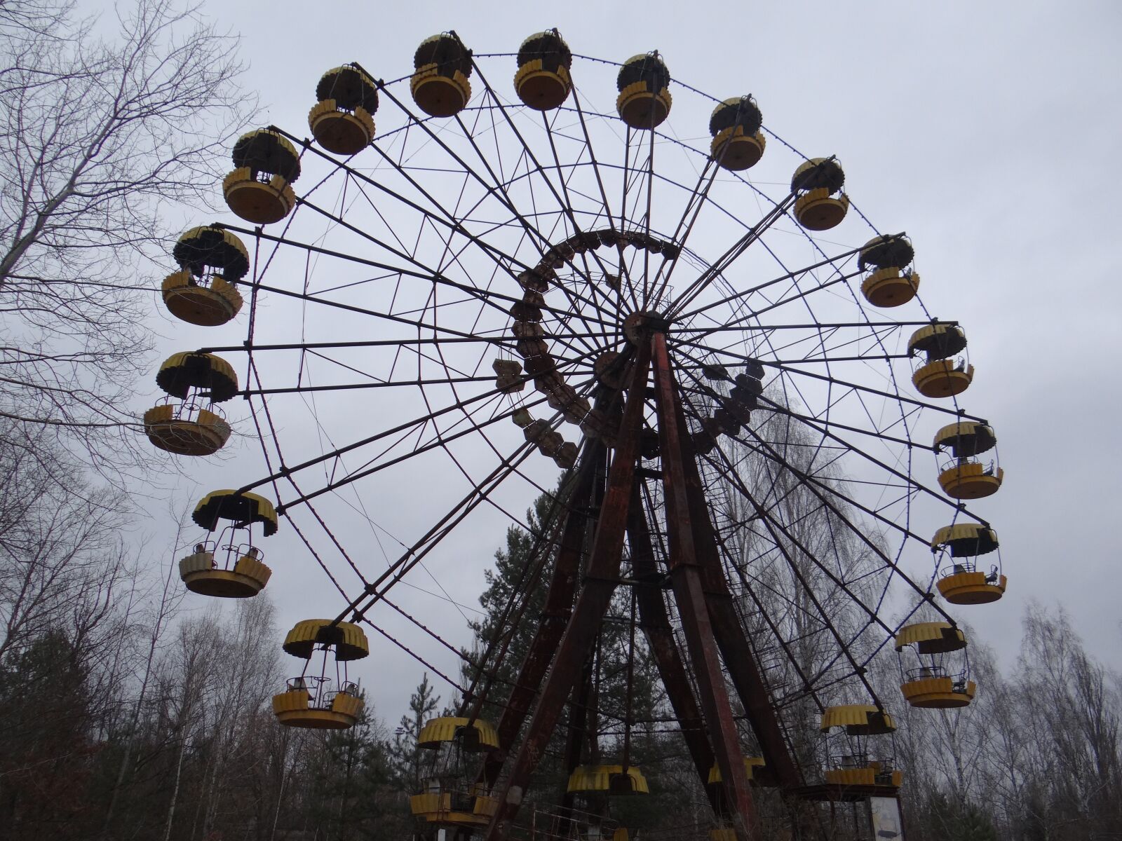 Sony DSC-HX200V sample photo. Chernobyl, prypyat, roller coaster photography