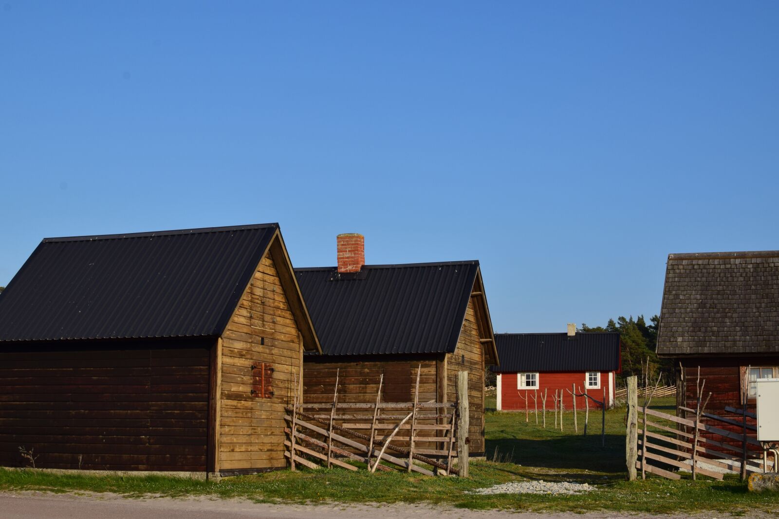 Nikon D5300 sample photo. Djupvik, fishing huts, trodartun photography
