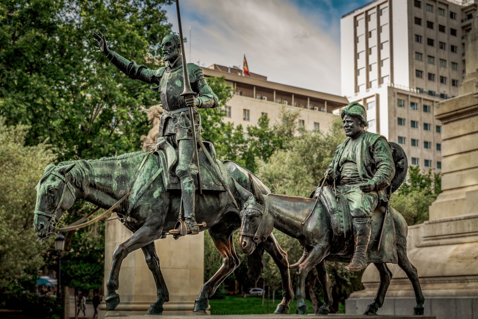 Canon EOS 6D + Canon EF 50mm F1.4 USM sample photo. Cervantes, don quijote, sancho photography