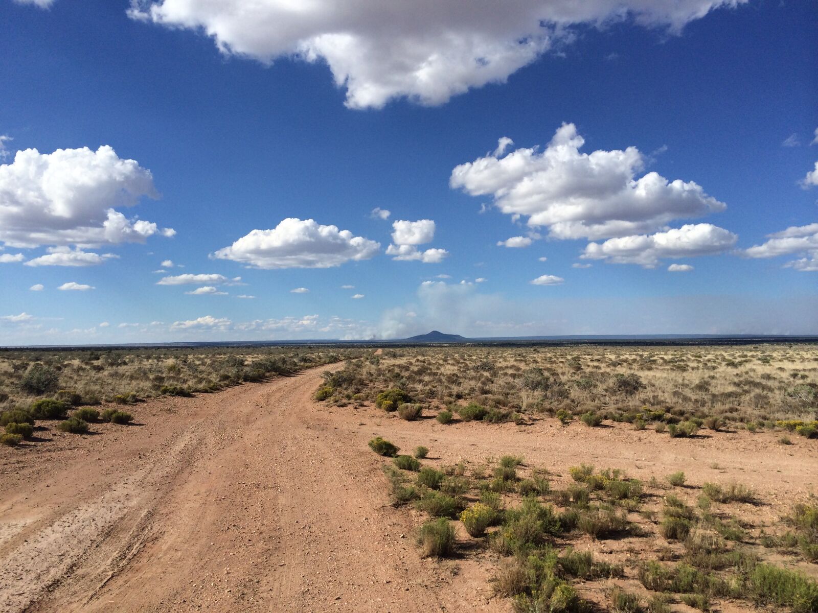 iPhone 5s back camera 4.12mm f/2.2 sample photo. Desert, dirt road, road photography