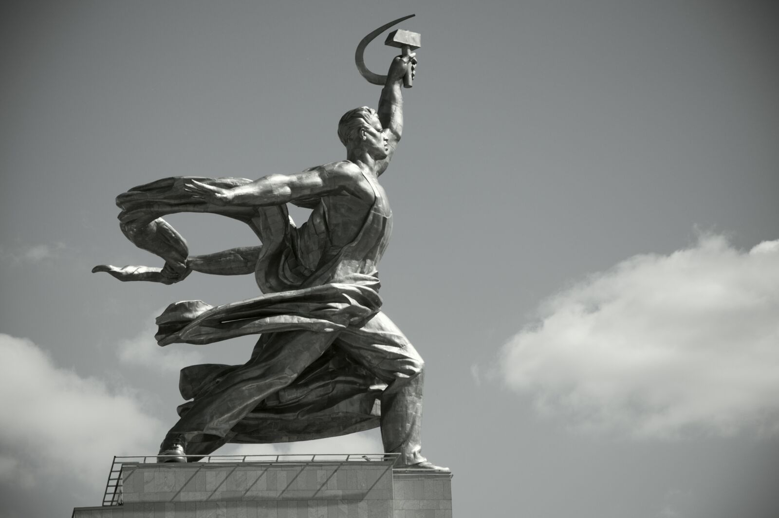 Nikon D90 sample photo. Worker and kolkhoz woman photography
