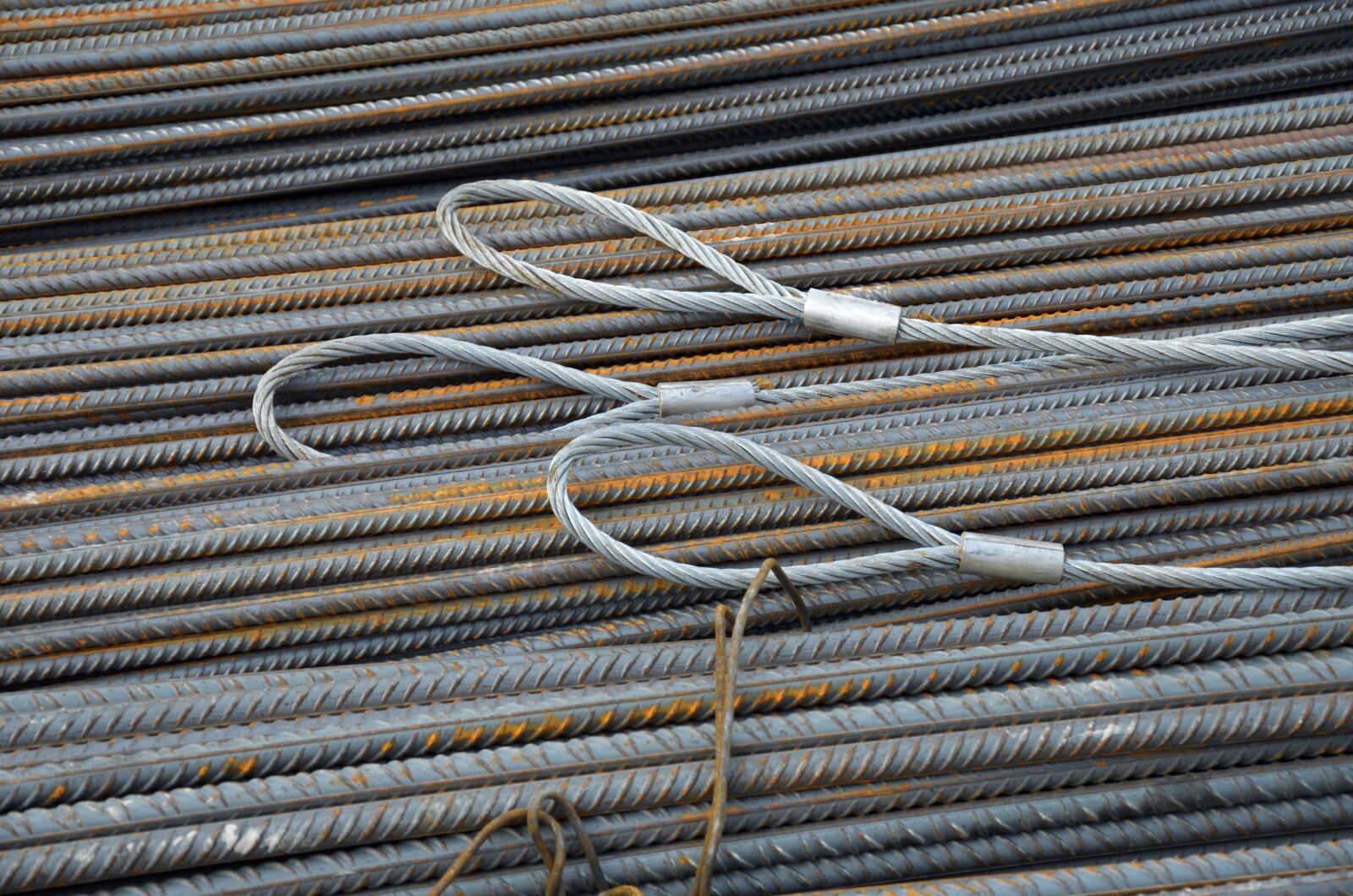 Nikon D5100 sample photo. Site, steel for construction photography