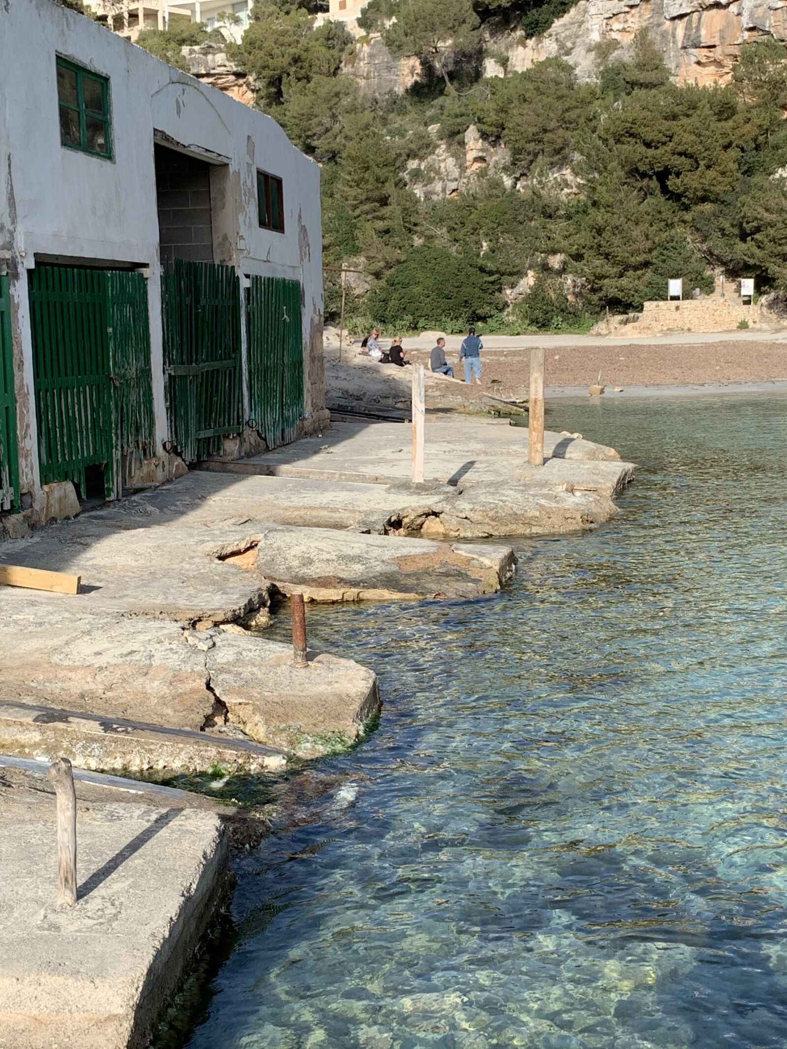 Apple iPhone XR sample photo. Boat house, mallorca, maritime photography