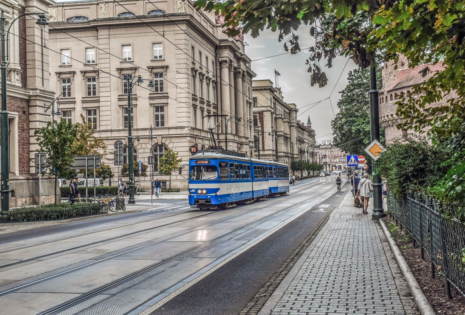 Nikon D3300 sample photo. Tram, boulevard, street photography