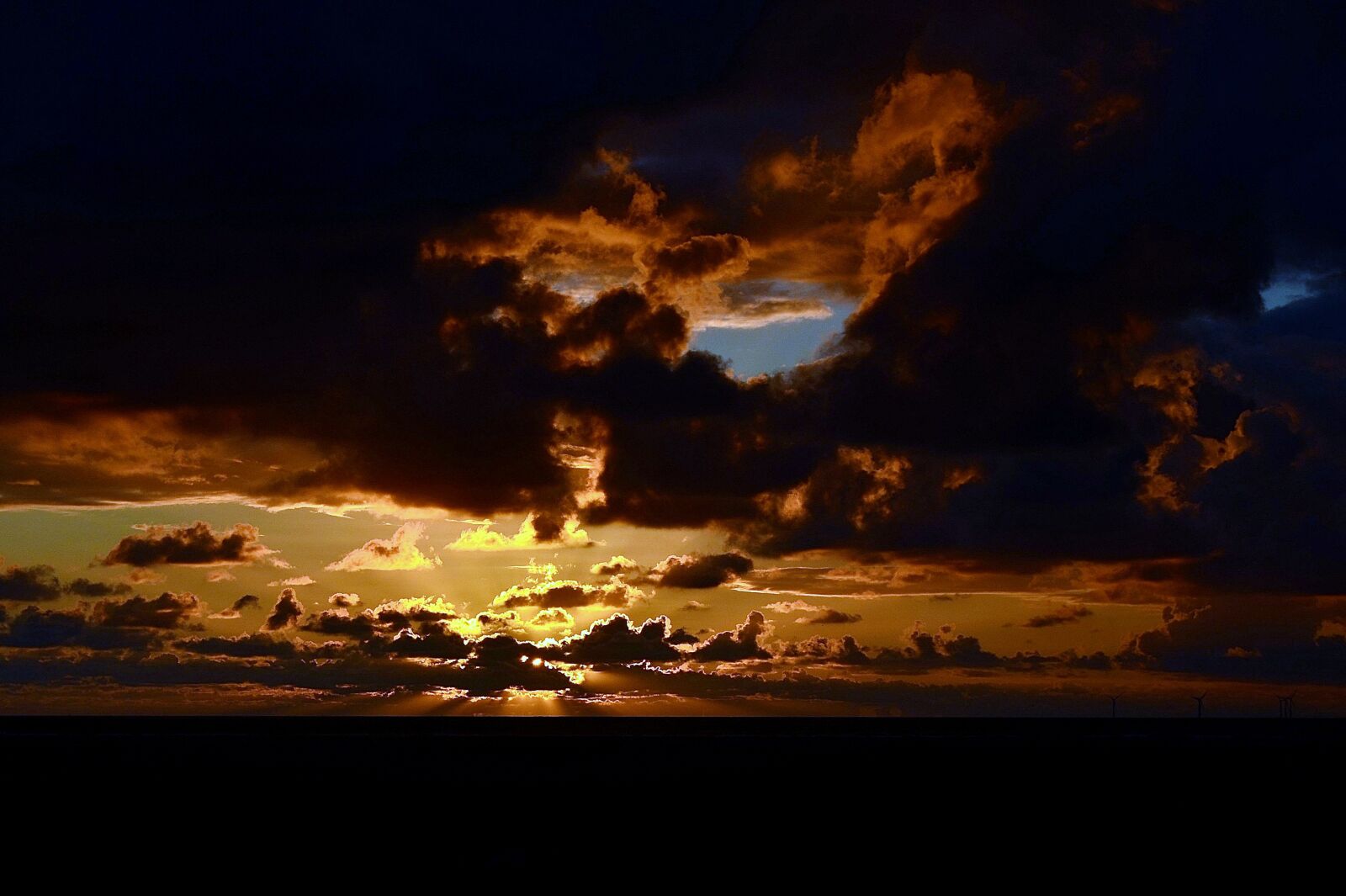 Nikon D5100 sample photo. Sunset, evening sky, abendstimmung photography