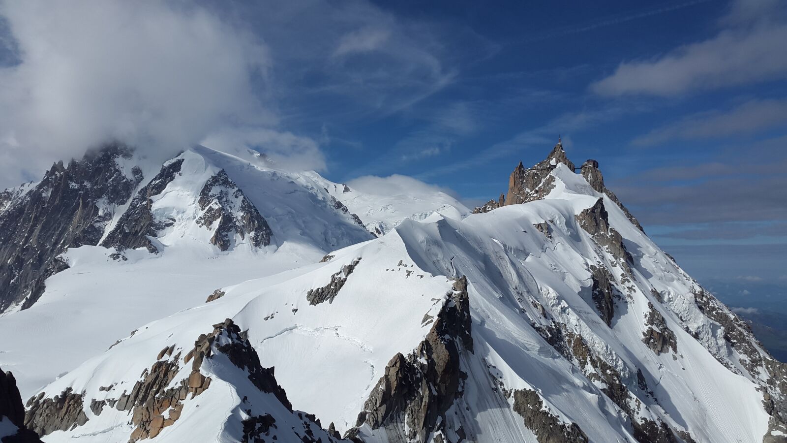 Samsung Galaxy Alpha sample photo. Aiguille du midi, chamonix photography