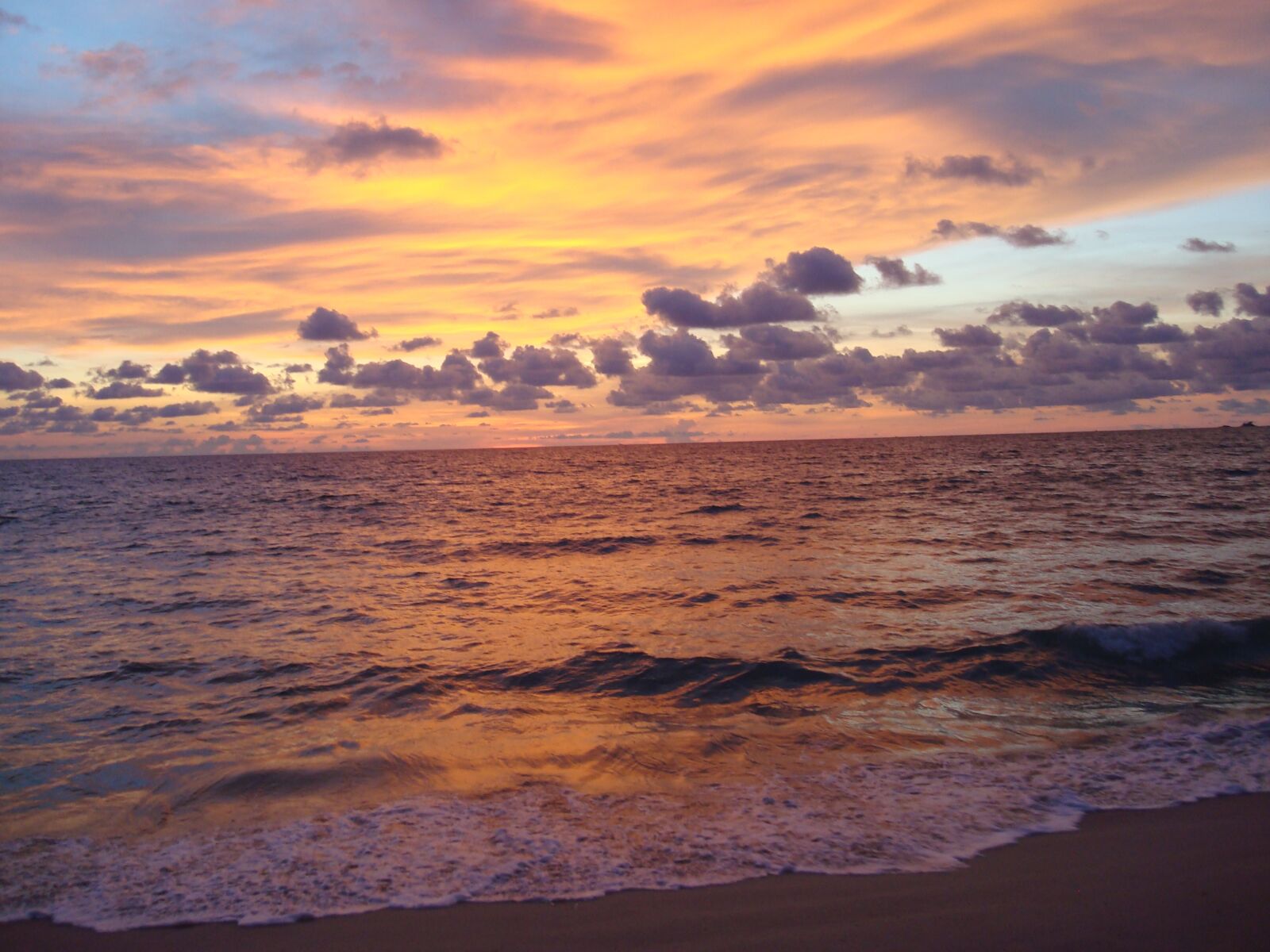 Sony DSC-W80 sample photo. Sunset, sunrise, sea photography