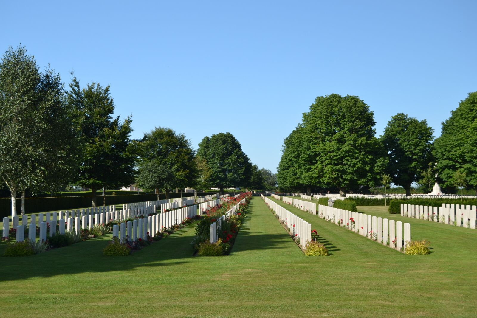 Nikon D3100 sample photo. Military cemetery, normandy, graves photography