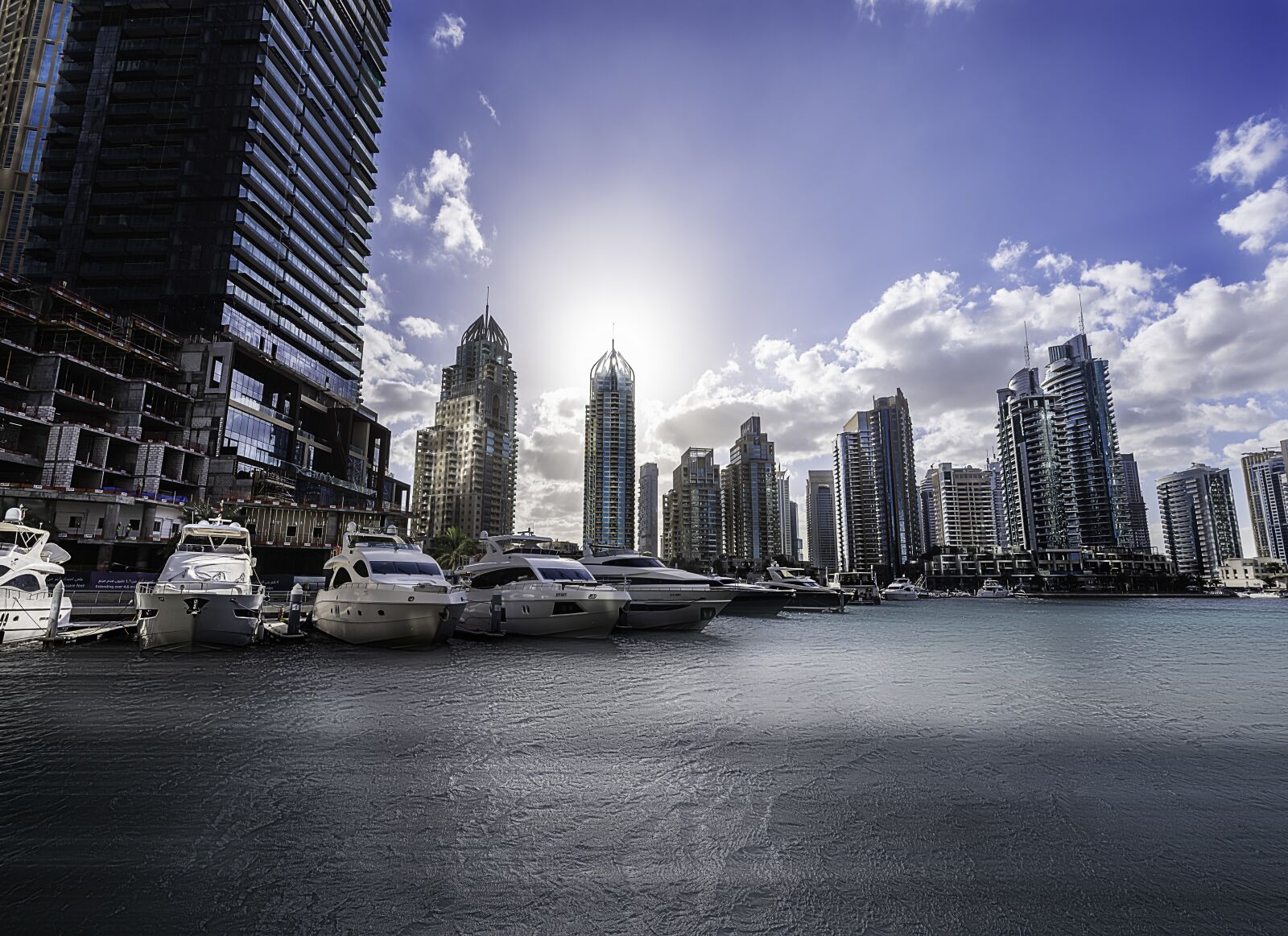 Nikon D750 sample photo. Dubai, marina, architecture photography