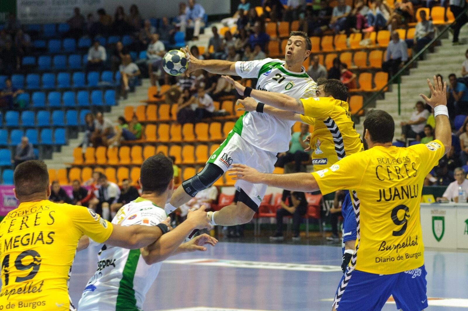 Nikon D3 sample photo. Sports, handball, party photography