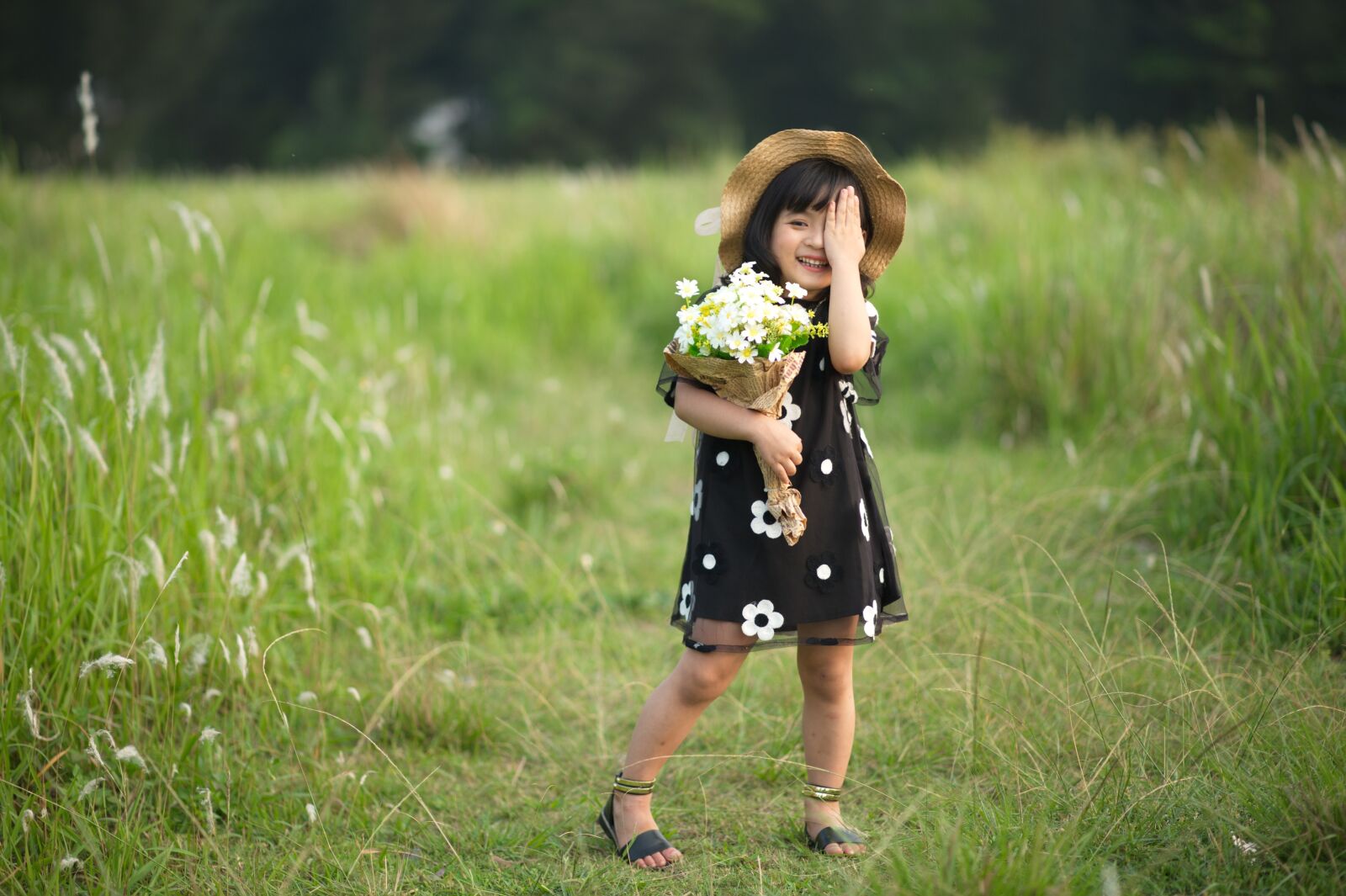 Nikon D700 sample photo. Girl, child, dress photography