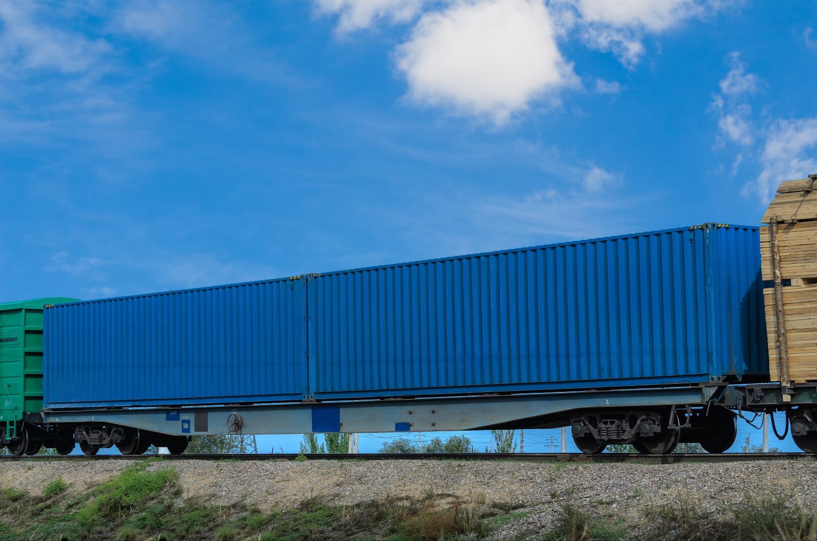 Nikon D7000 sample photo. Train, freight, cargo photography