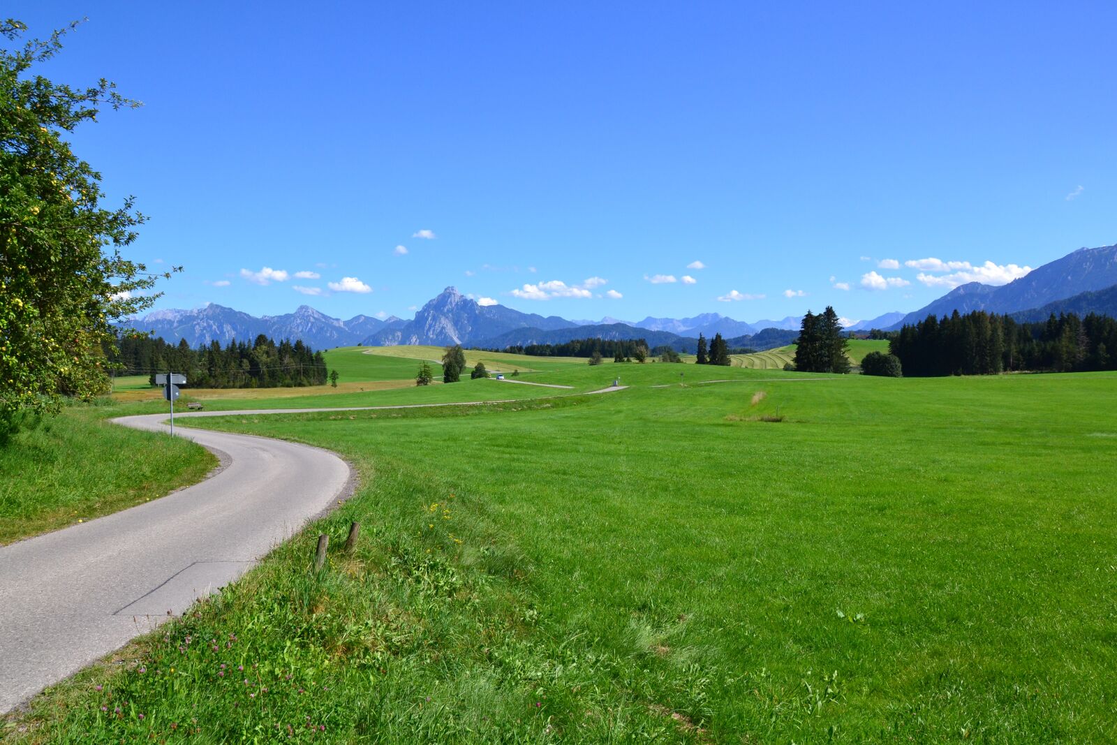 Nikon D3100 sample photo. Allgäu, landscape, mountains photography