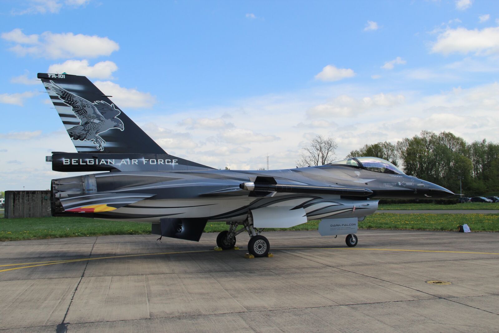 Canon EOS 600D (Rebel EOS T3i / EOS Kiss X5) sample photo. F16, belgian air force photography