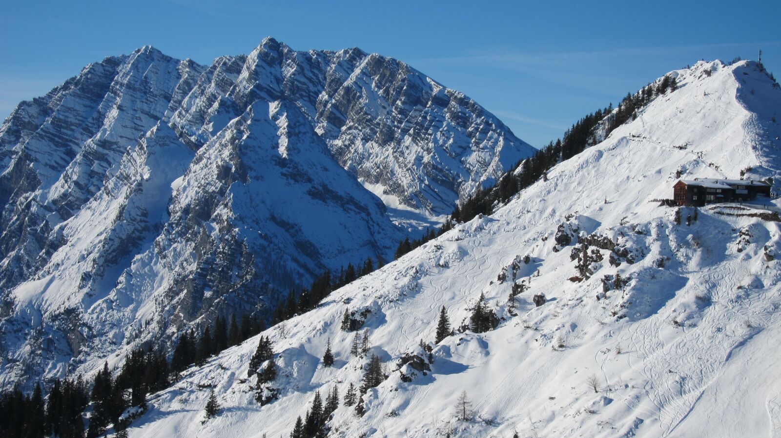 Canon PowerShot S95 sample photo. Winter, cliff, mountain photography
