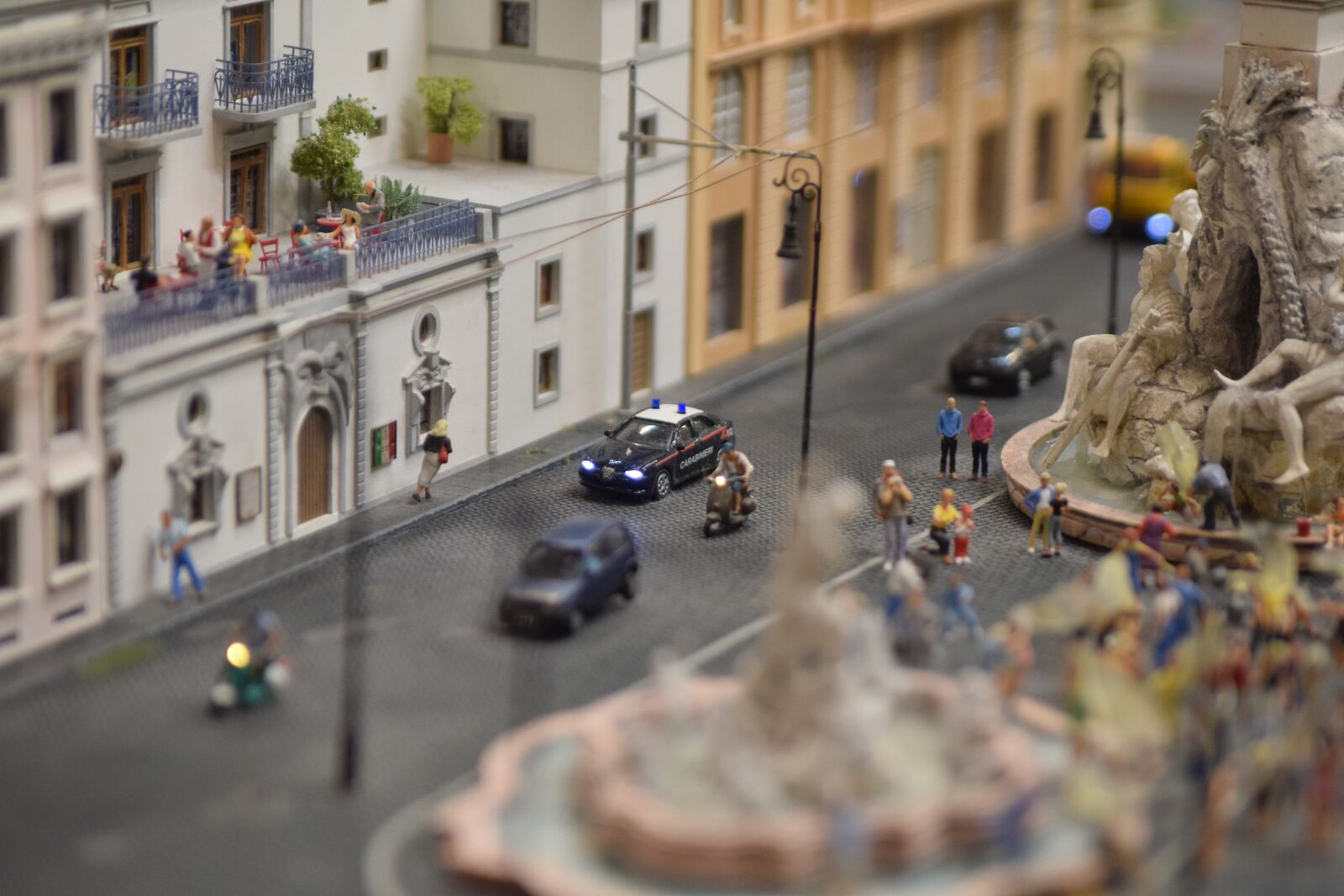 Nikon D5300 sample photo. Model train, modelling, miniature photography