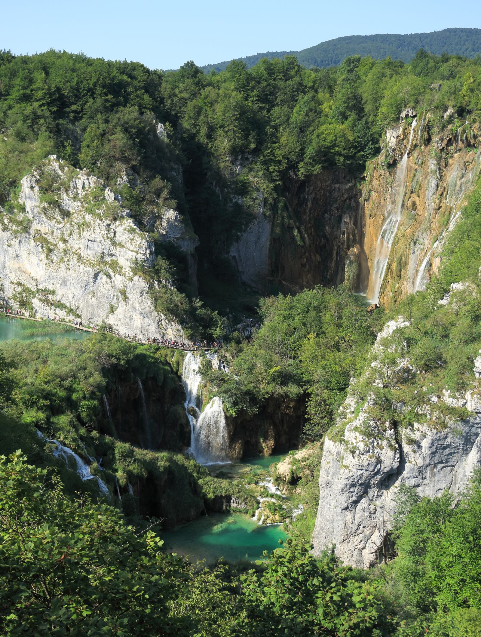 Canon PowerShot G3 X sample photo. Waterfall, plitvice lakes, croatia photography