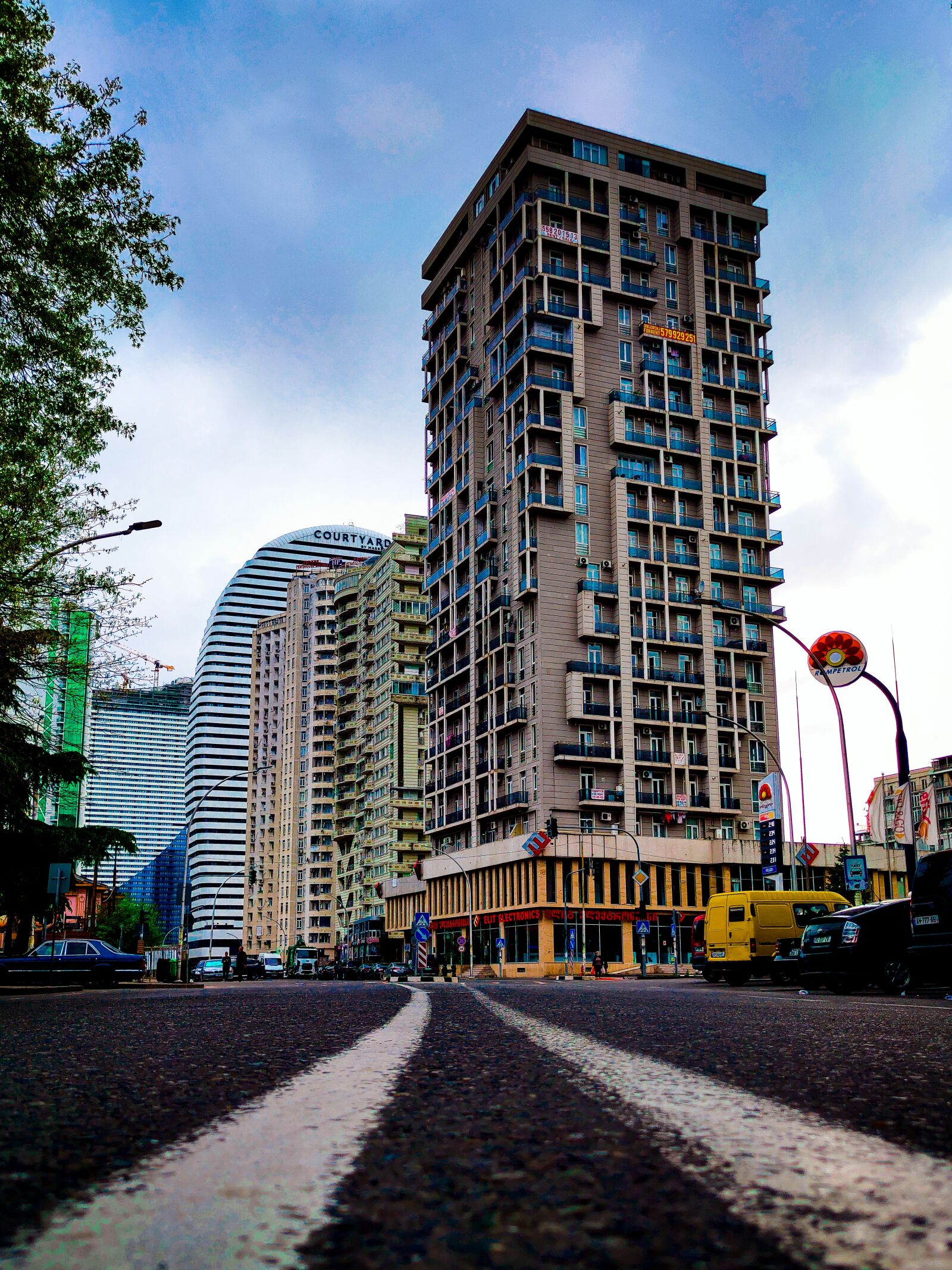 Realme XT sample photo. City, sky, collection photography