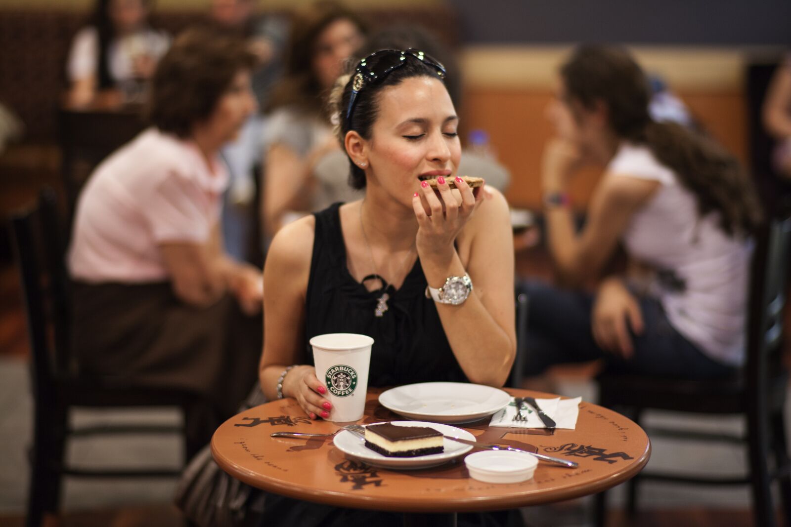 ZEISS Planar T* 85mm F1.4 sample photo. Coffee, food, drink photography