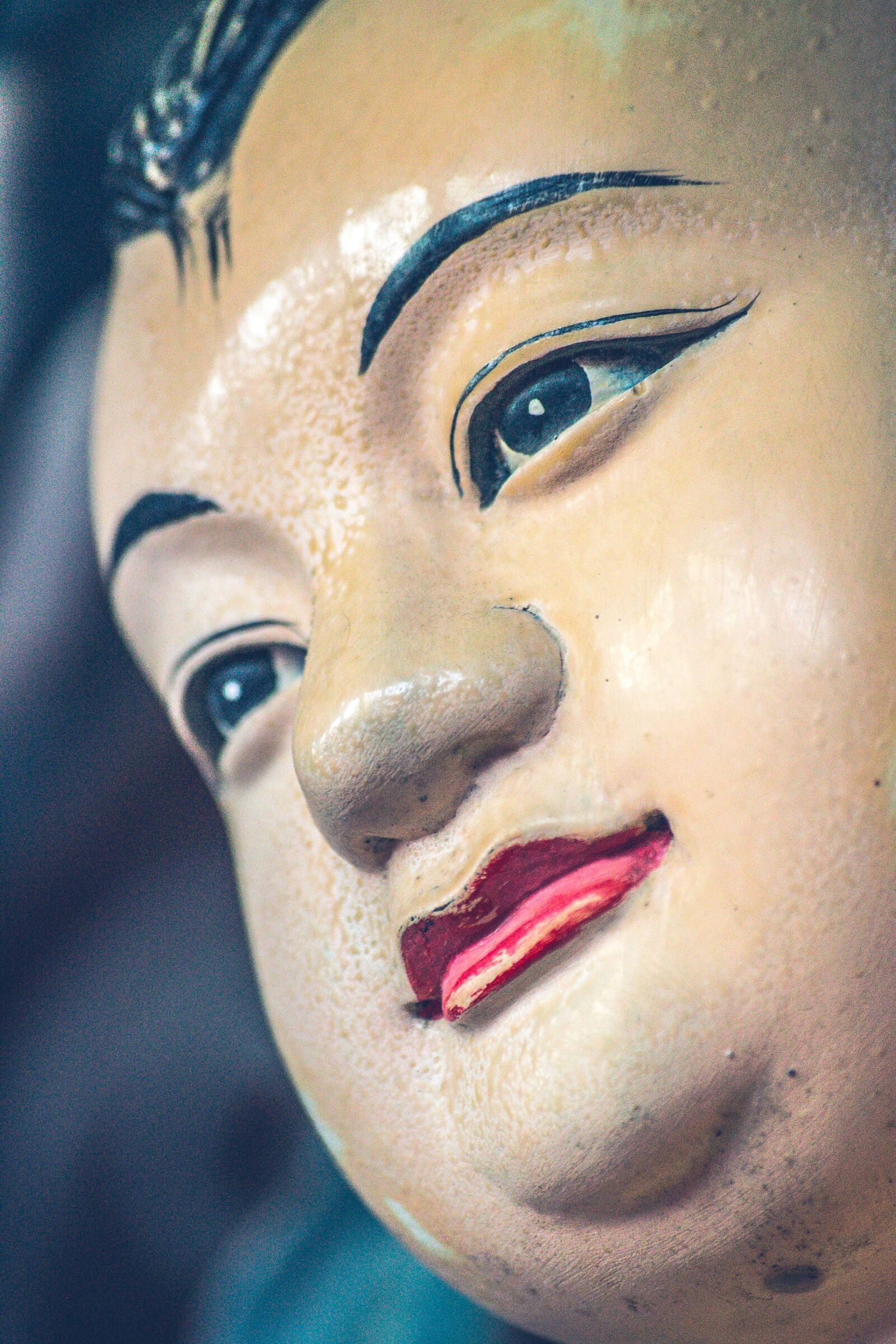 Nikon D3100 sample photo. Face, statue, china photography