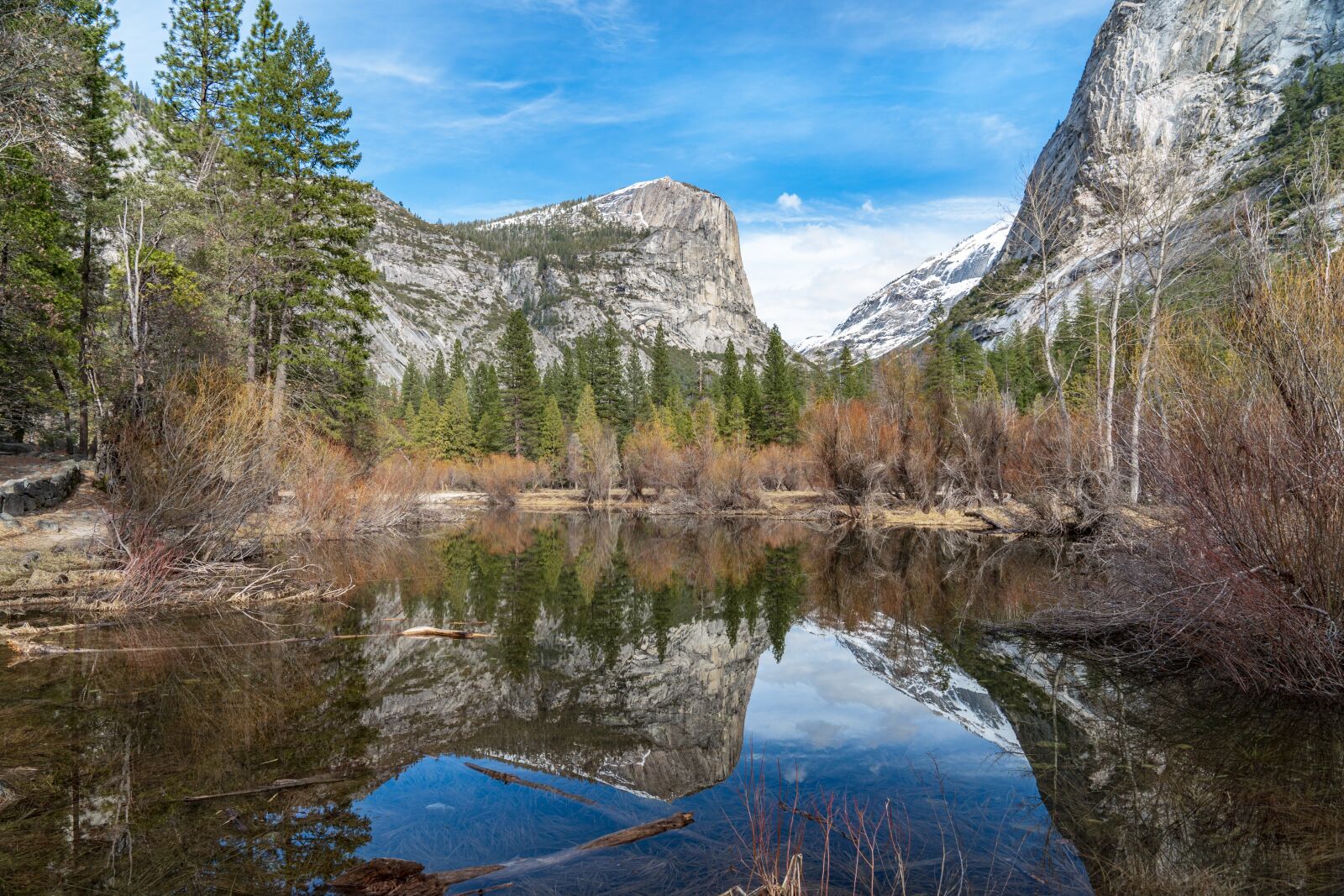 Sony FE 24-70mm F2.8 GM sample photo. Yosemite, lake, mirror lake photography