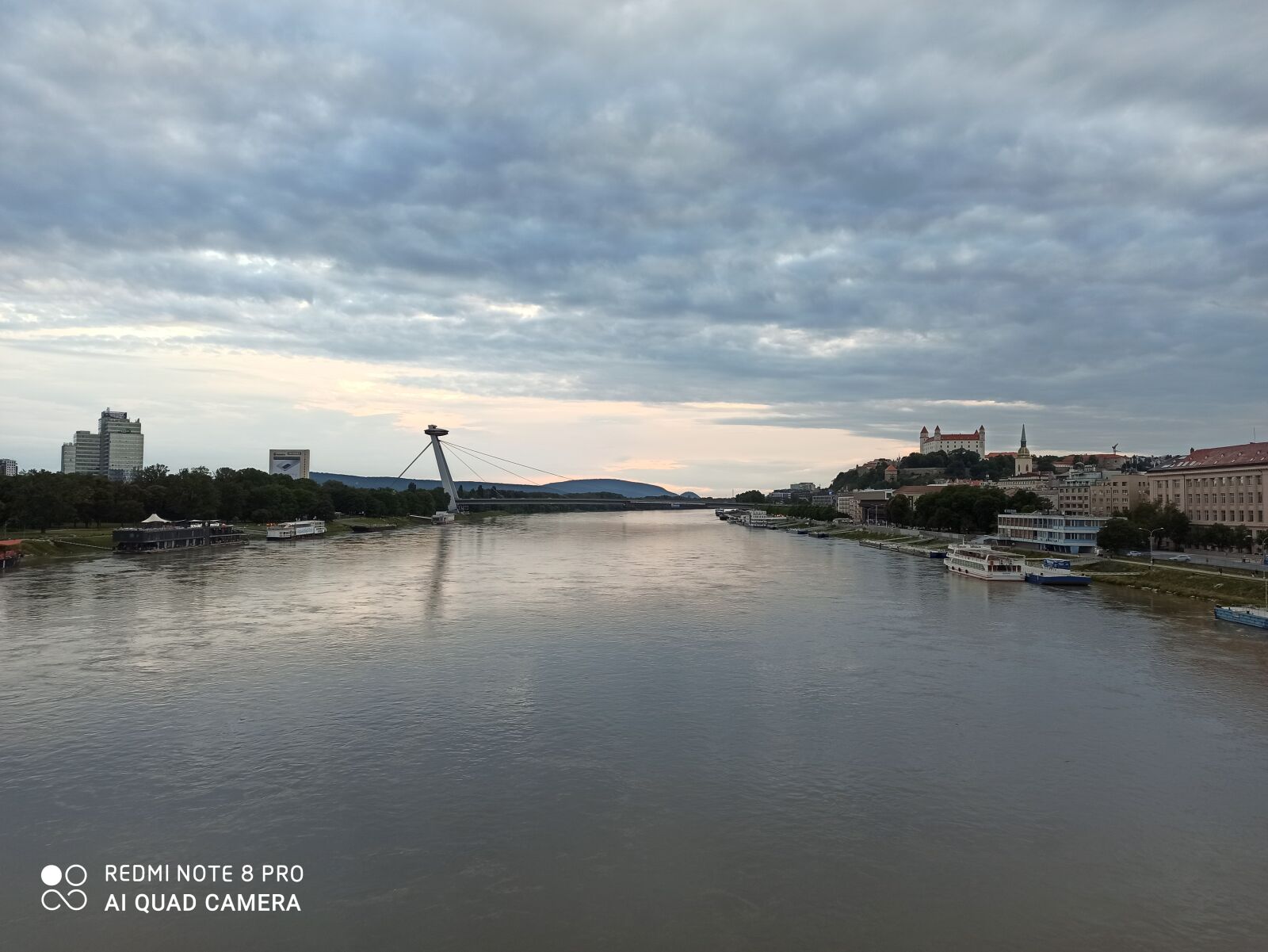 Xiaomi Redmi Note 8 Pro sample photo. Bratislava, the capital of photography