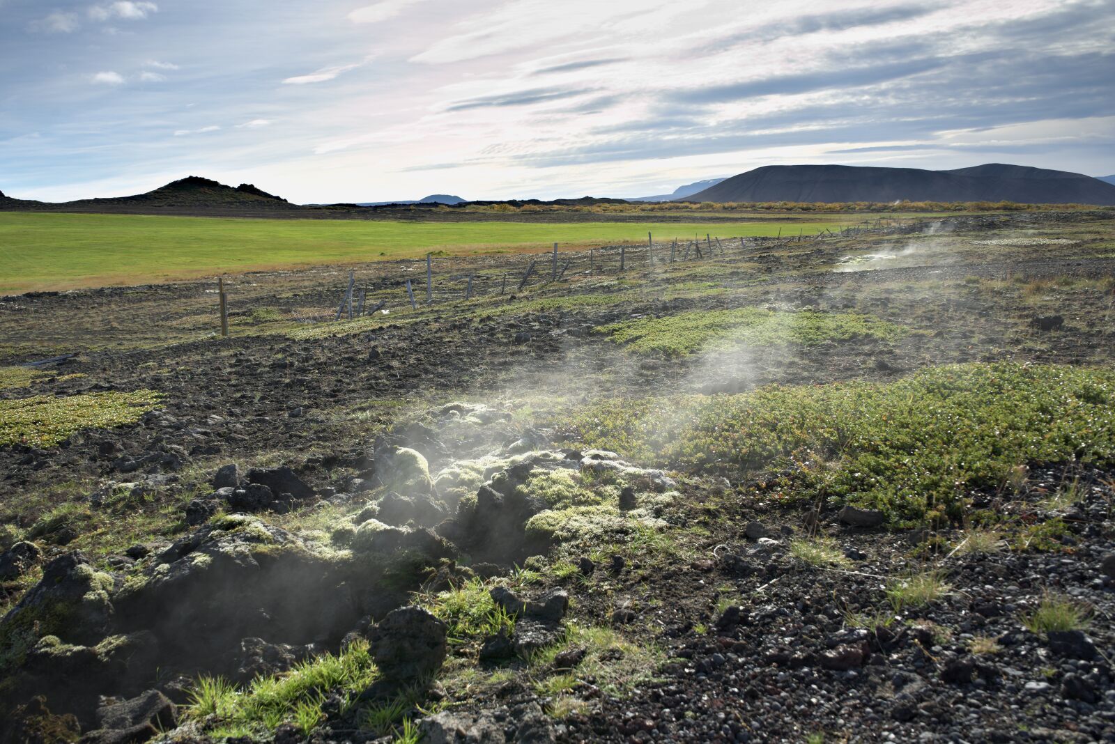 Sony a7 II + Sony FE 28-70mm F3.5-5.6 OSS sample photo. Iceland, volcanic, smoke photography
