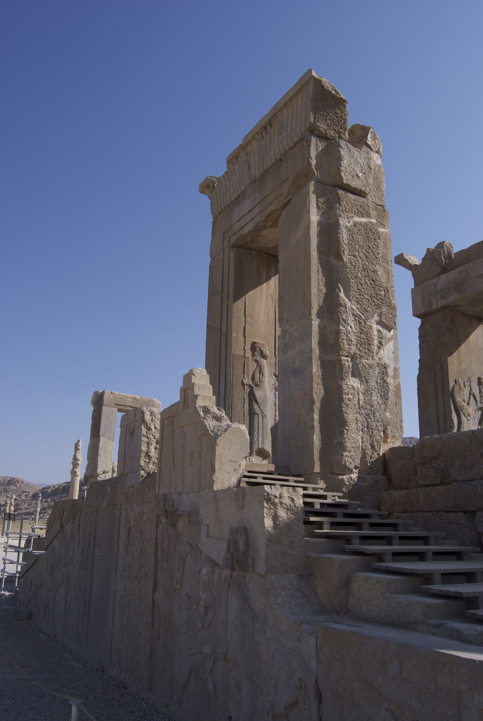 Nikon D60 sample photo. Tachara palace, persepolis, persia photography