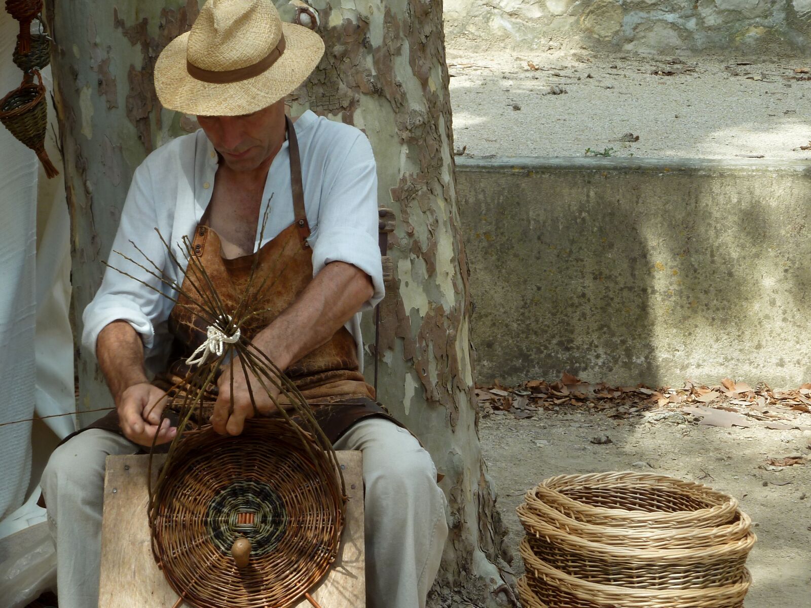 Panasonic Lumix DMC-ZS7 (Lumix DMC-TZ10) sample photo. Basketry, vannier, wicker photography