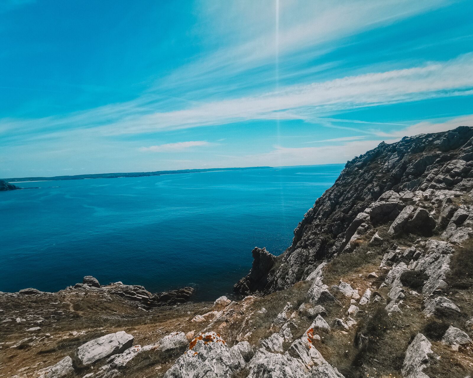 HUAWEI P30 Pro sample photo. Coast, ocean, cliffs photography