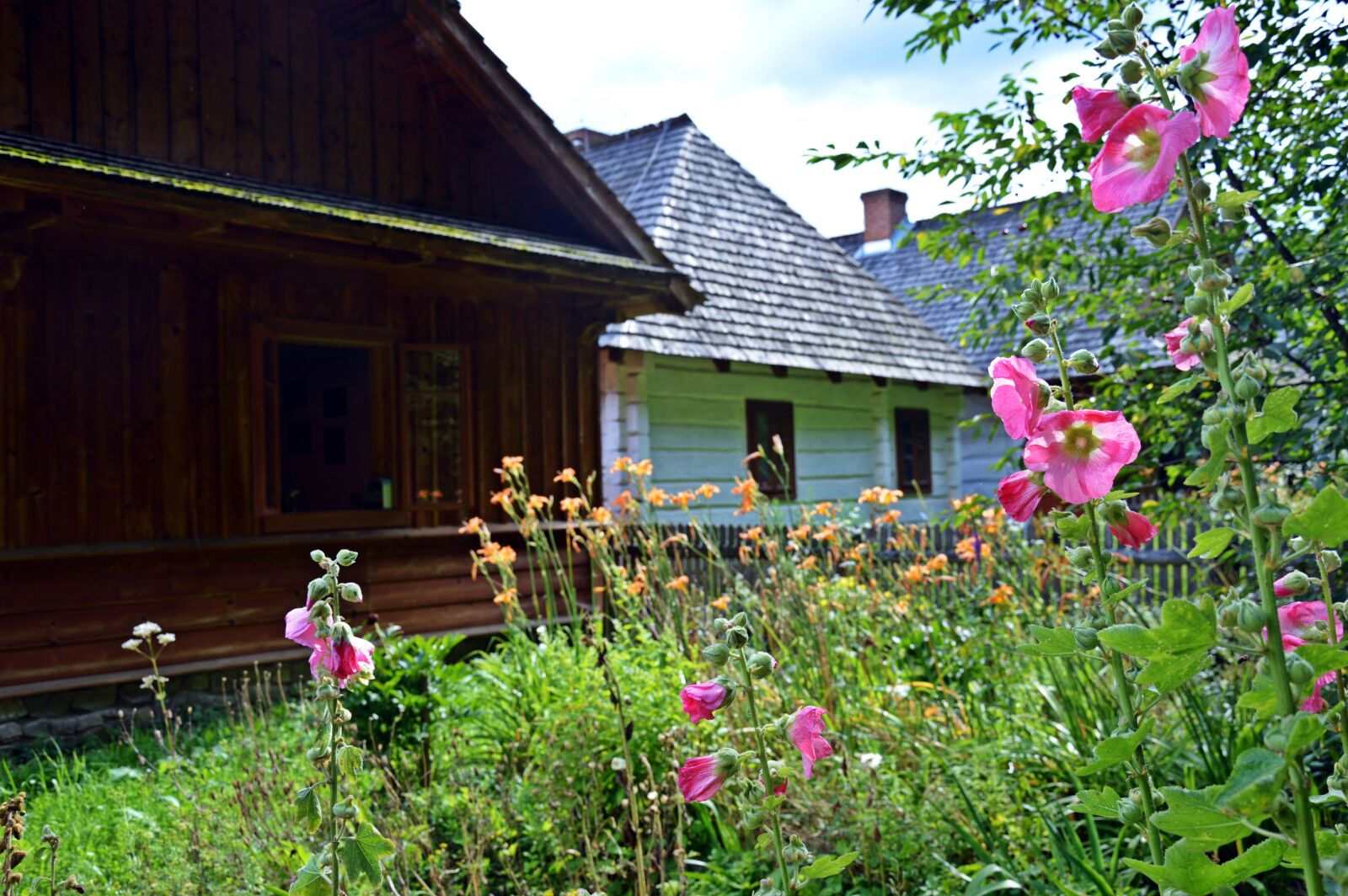 Nikon D3200 sample photo. Cottage, hut, houses photography