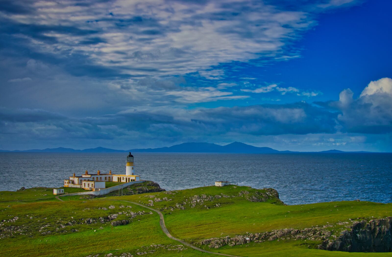 Nikon D5300 sample photo. Scotland, sea, horizon photography