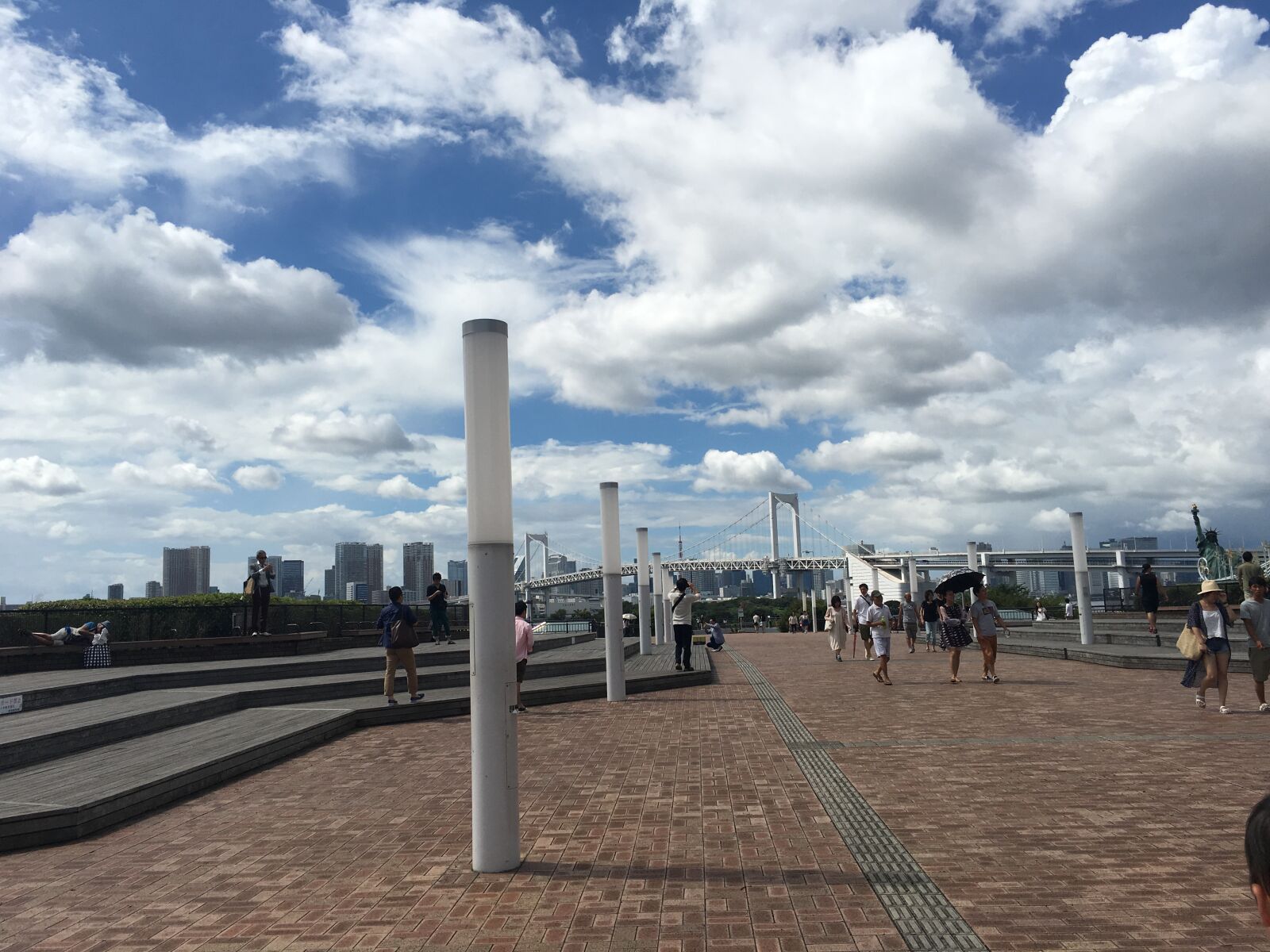 Apple iPhone 6s sample photo. Odaiba, tokyo, tokyo, bay photography