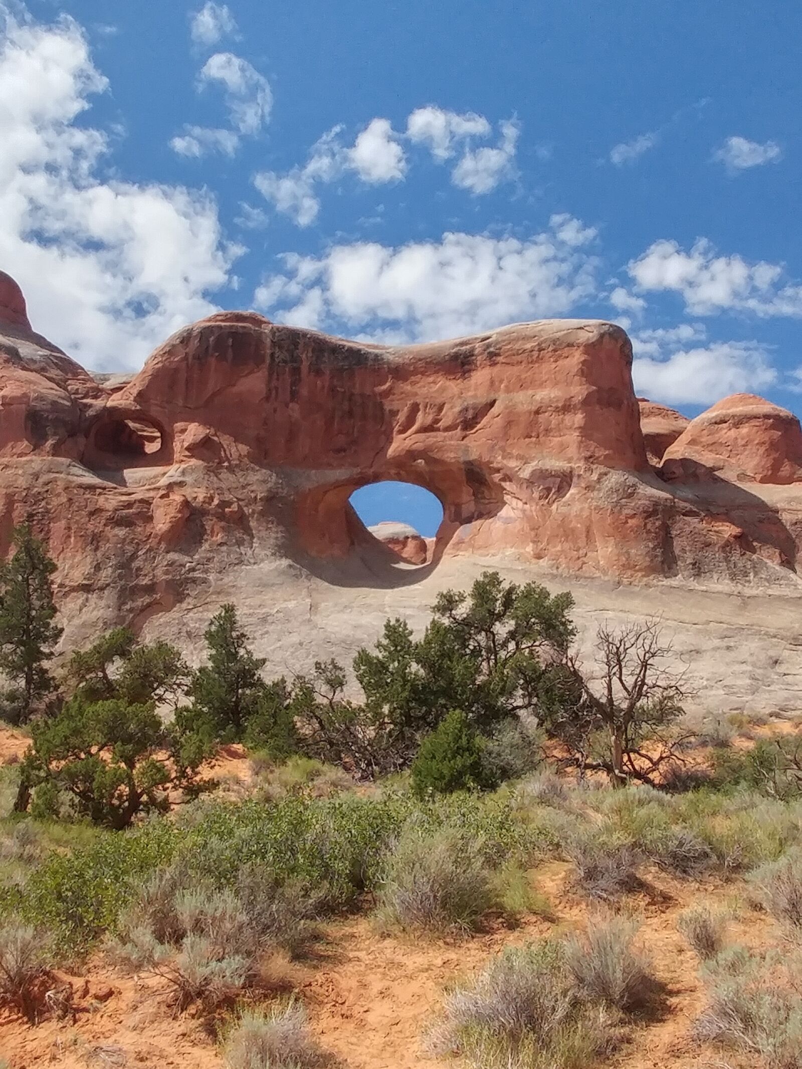 LG G5 sample photo. Arches, national, park photography