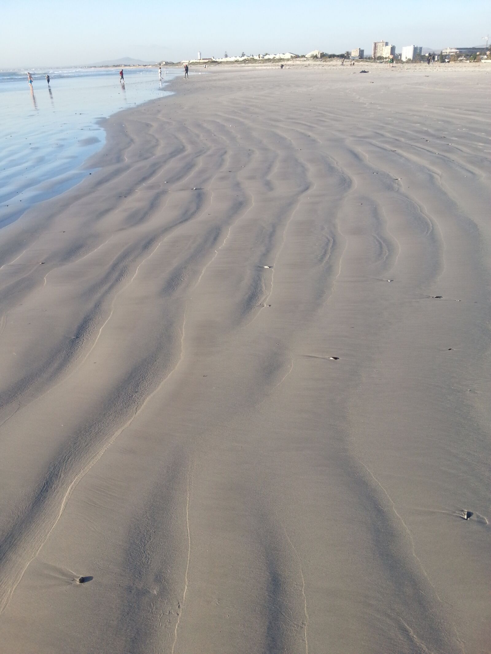 Samsung Galaxy Note2 sample photo. Ripples, sand, sea photography