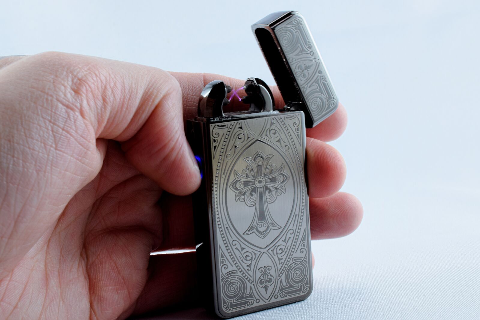 Nikon D5300 sample photo. Arc lighter, lighter, kindle photography