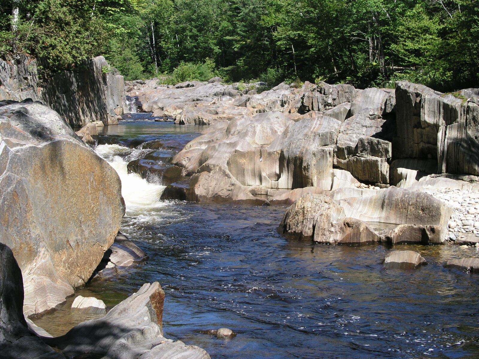 Olympus C5050Z sample photo. Coos canyon, maine, river photography