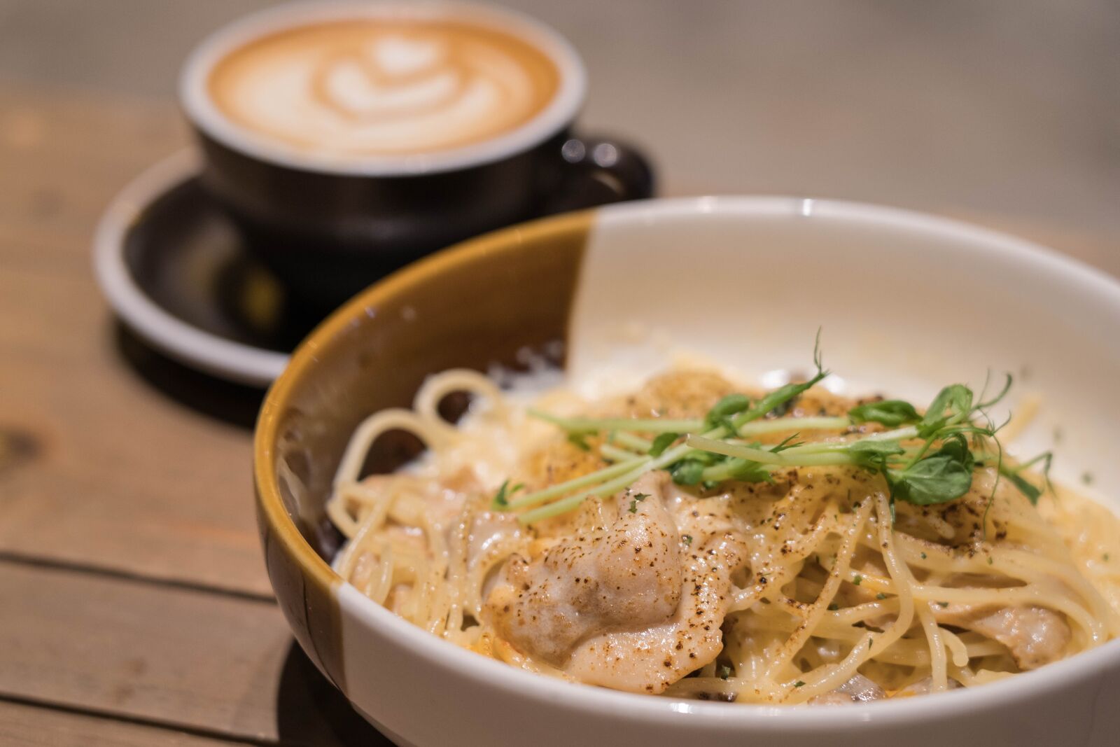 Sony FE 24-105mm F4 G OSS sample photo. Food, meal, pasta photography