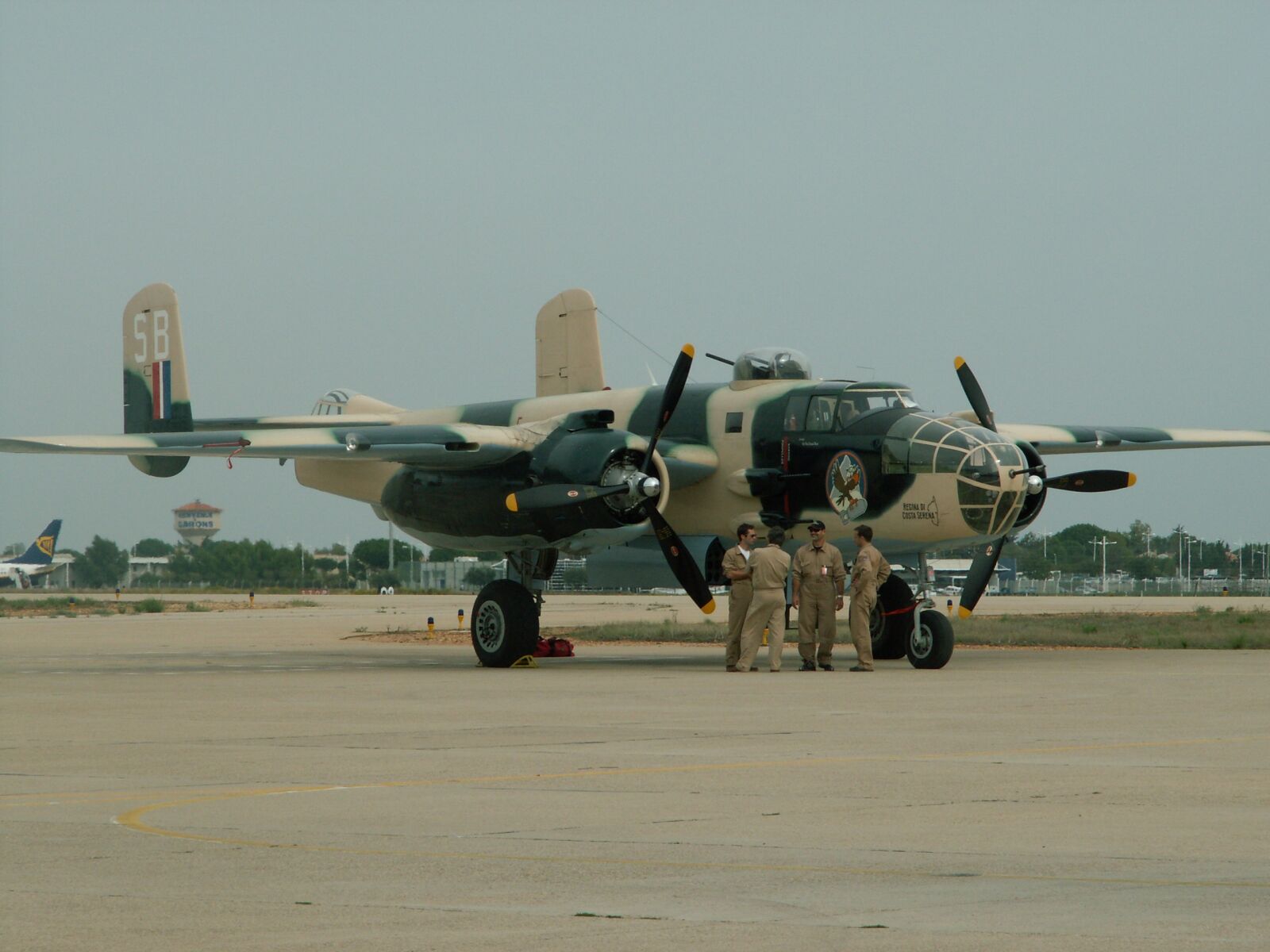 KONICA MINOLTA DiMAGE Z5 sample photo. Airshow, aircraft, last war photography